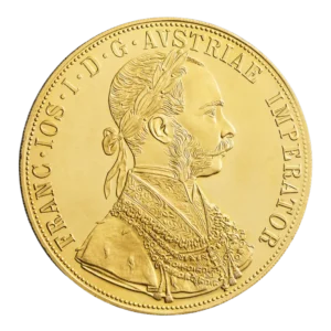 Złota Gotówka - Skup złota - Złote monety 1 Czworak Austro-węgierski (4 Dukaty)
